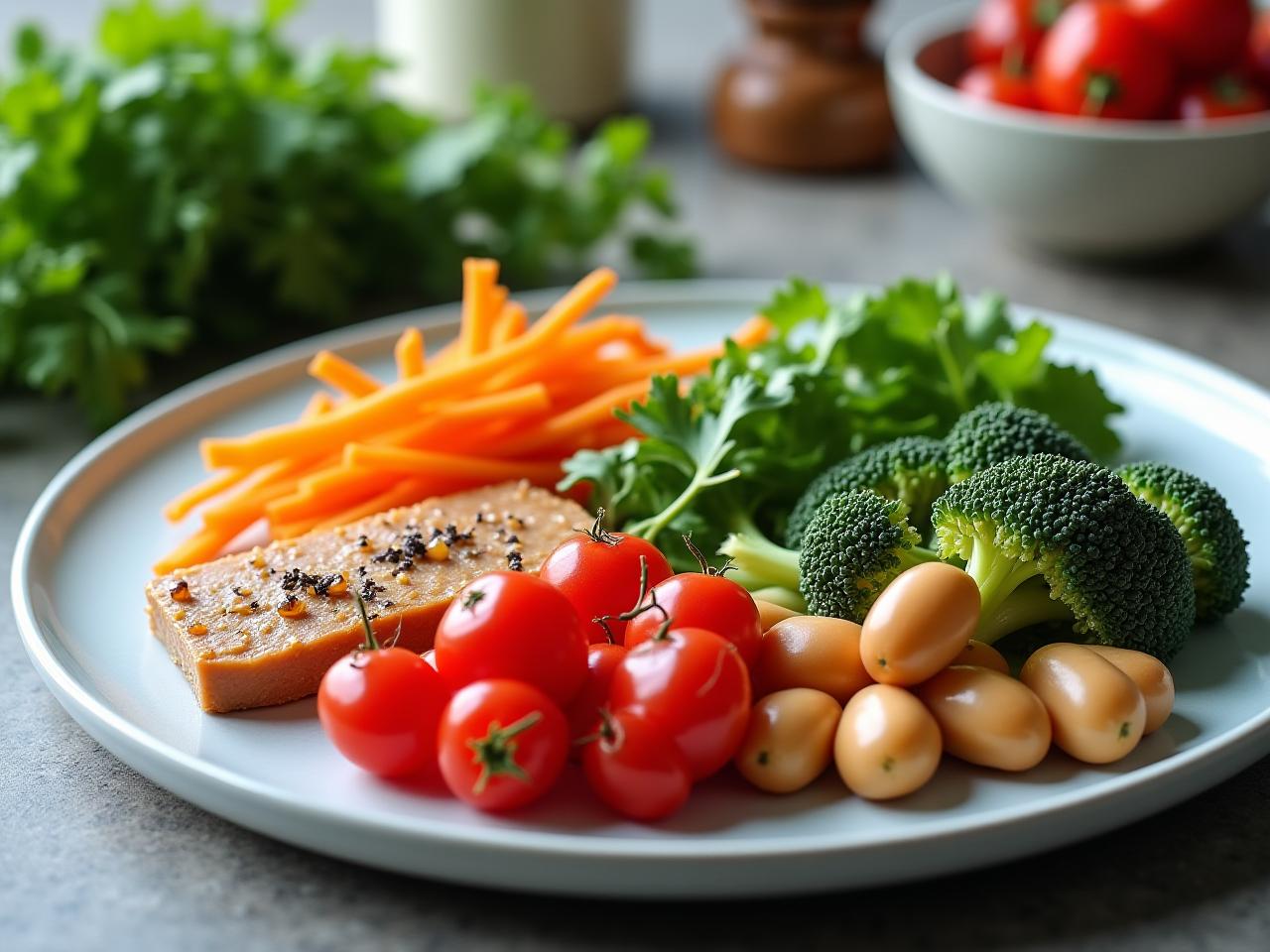 Assiette équilibrée pour renforcer le système immunitaire